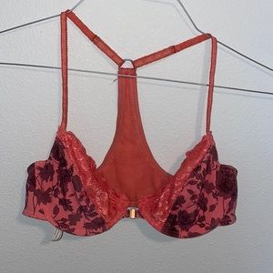 Front closure racer back bra